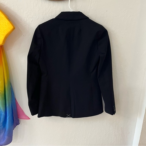 J. Crew Black Bi Stretch Parke Single Breasted Blazer 00 - Picture 9 of 13